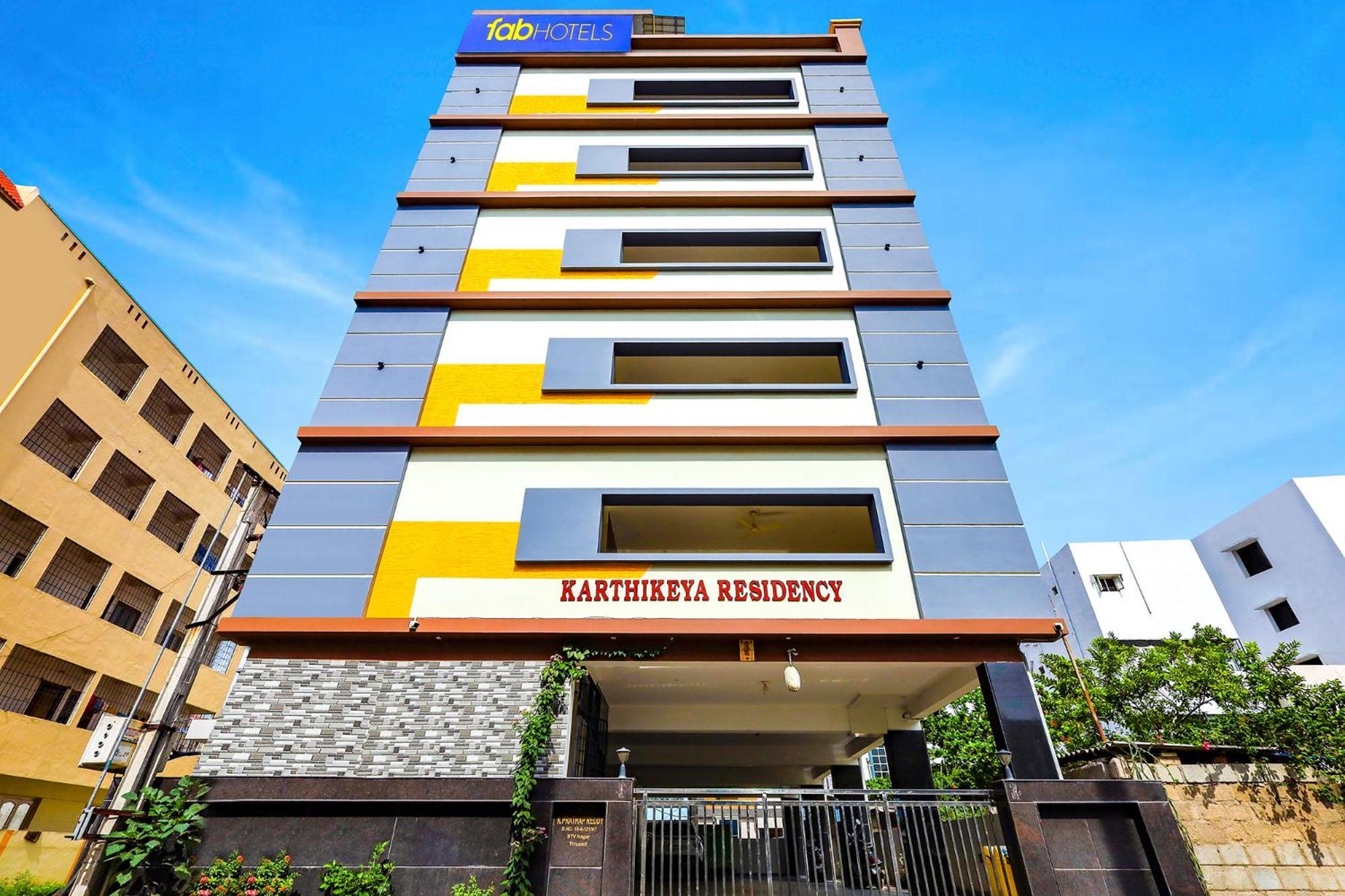 Fabhotel Karthikeya Residency - Tirupati Bus Stand - 900M מראה חיצוני תמונה